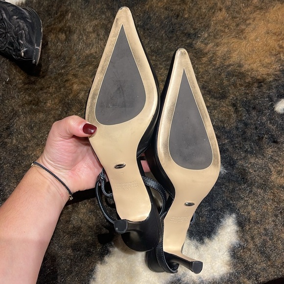 Tony Bianco black kitten heels worn once - Picture 3 of 7